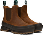 Polo Ralph Lauren Tan Logan Chelsea Boots