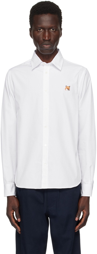 Photo: Maison Kitsuné White Fox Head Shirt