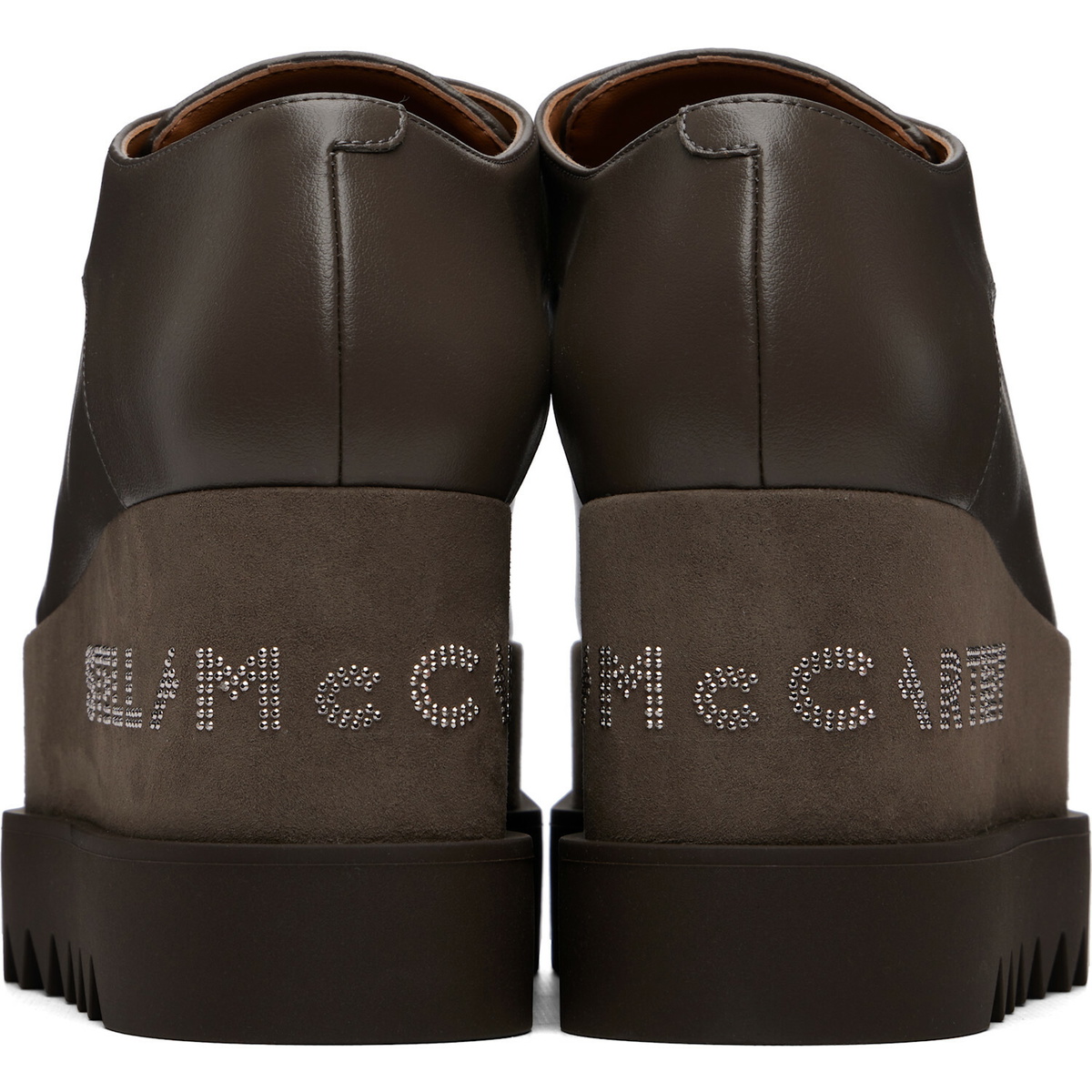 Stella McCartney Taupe Elyse Platform Derbys