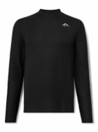 Nike Running - Trail Mock-Neck Dri-FIT T-Shirt - Black