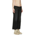 Simon Miller Black Bora Cropped Jeans