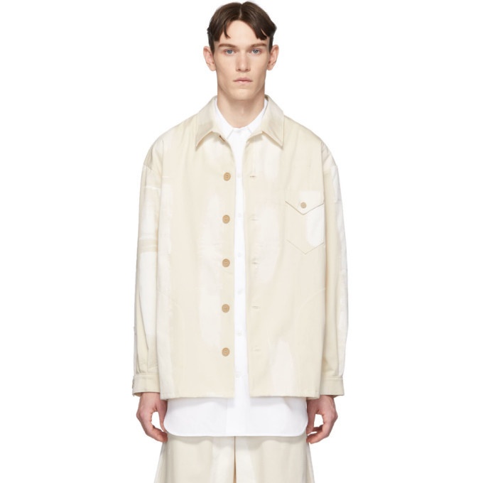 Photo: House of the Very Islands Off-White Shirt Jacket