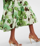 Erdem Floral cotton shirt dress