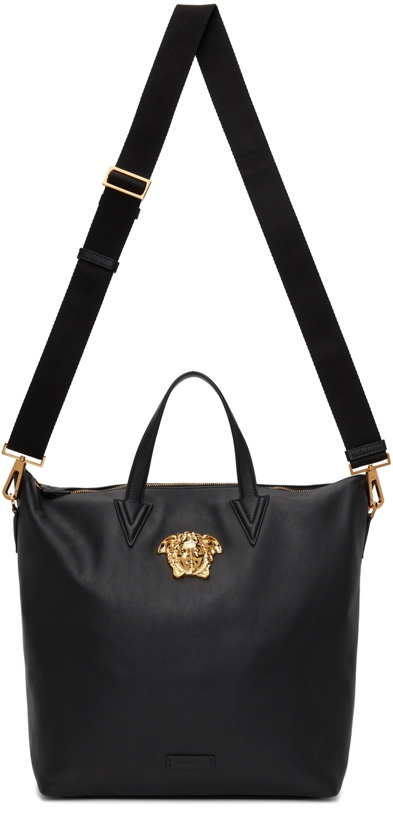 Photo: Versace Black 'La Medusa' Tote