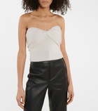 Rta - Aria cashmere bandeau top