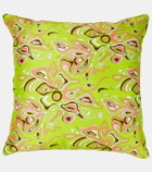 Pucci Printed cotton cushion