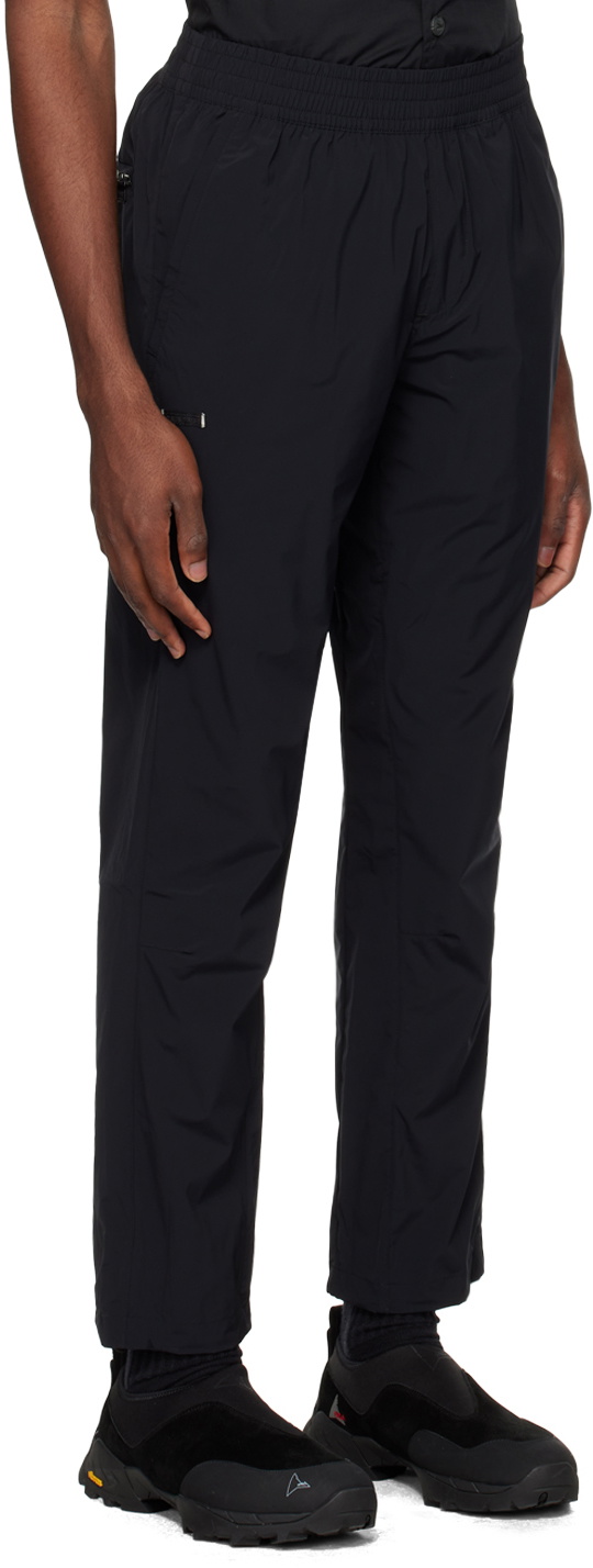 True Tribe Black Casual Steve Track Pants