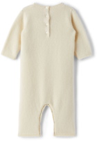 Bonpoint Baby Off-White Tilouana Bodysuit