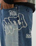 Patta Patta Graffiti Denim Pants Blue - Mens - Jeans