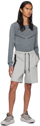 Nike Gray Relaxed Shorts