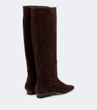 Staud Wally suede knee-high boots