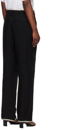 POST ARCHIVE FACTION (PAF) Black Drifter Single Trousers