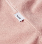 Onia - Shaun Modal-Blend Terry Polo Shirt - Pink