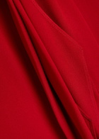 Tory Burch Scarf-effect Georgette Blouse Red