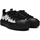 AMIRI Black Stars Court Low Sneakers