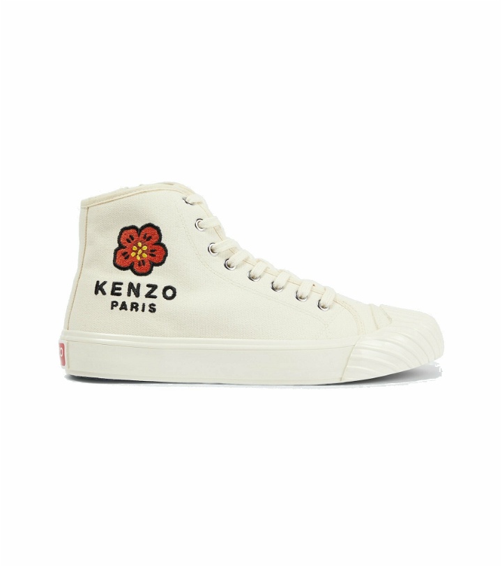 Photo: Kenzo - Logo high-top sneakers