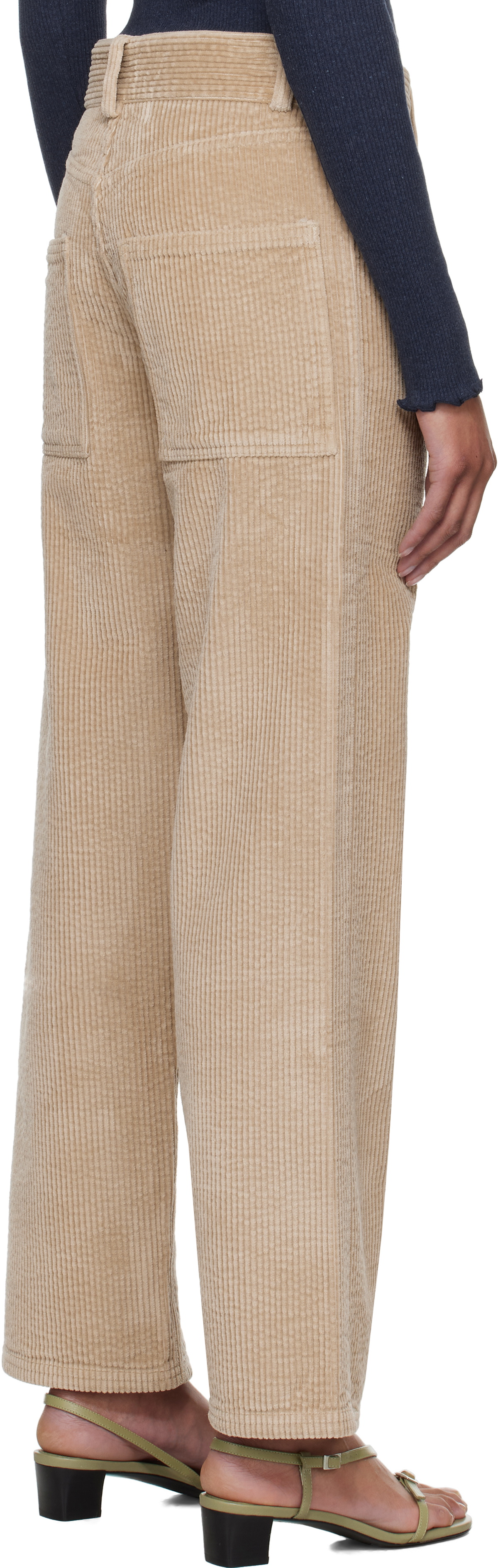 Baserange Beige Indre Trousers