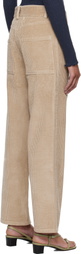 Baserange Beige Indre Trousers