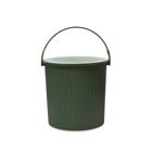 Hachiman Omnioutil Storage Bucket & Lid - Medium in Dark Green