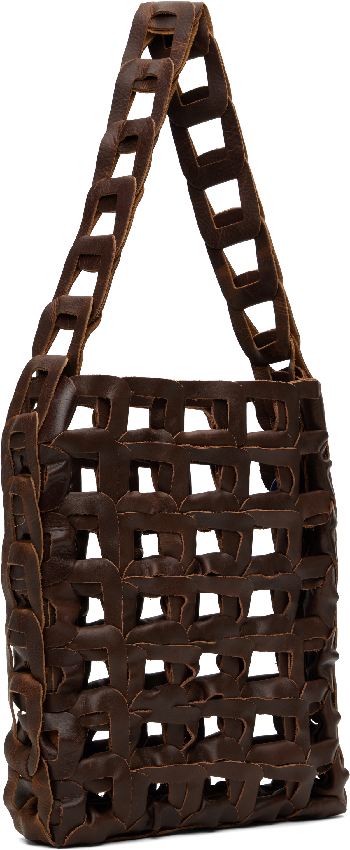 SC103 SSENSE Exclusive Brown Medium Links Tote