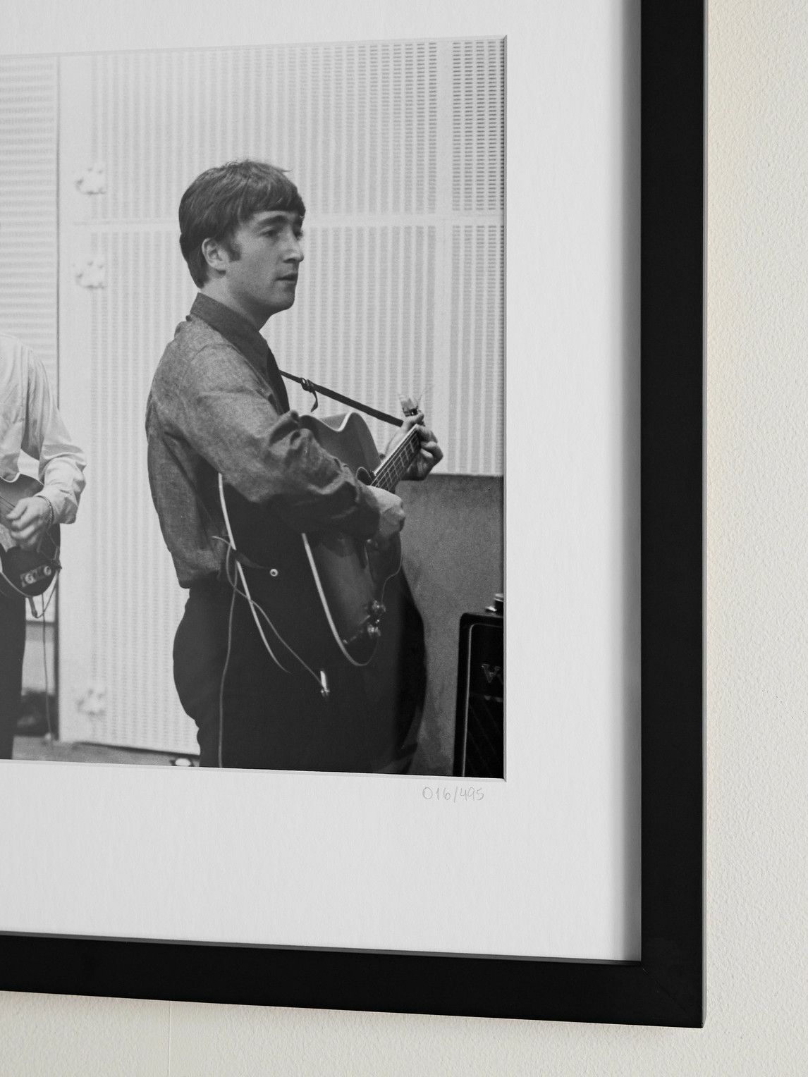 Sonic Editions - Framed 1963 The Beatles Recording Print, 16" x 20"