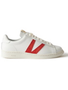 VISVIM - Corda-Folk Suede-Trimmed Leather Sneakers - White - US 8