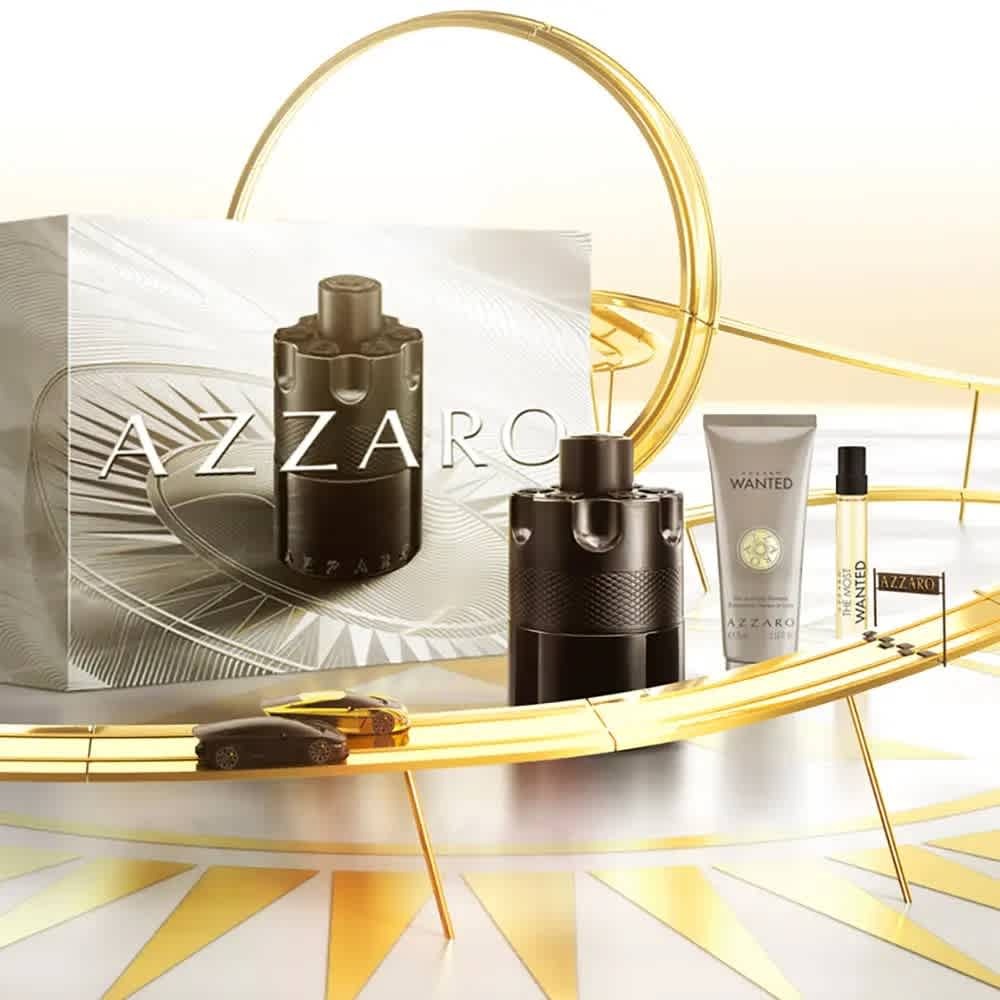 Azzaro Mens The Most Wanted Intense Gift Set Fragrances 3614274411140