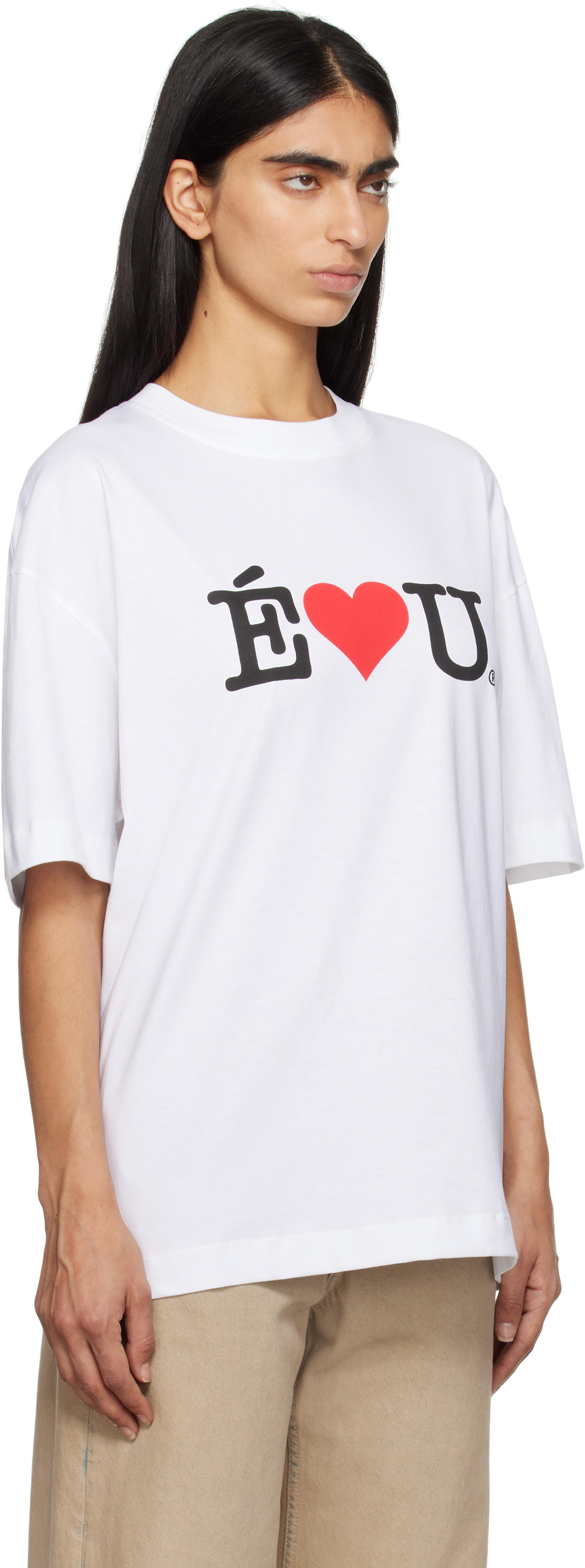Études White 'ÉLU' Relax T-shirt