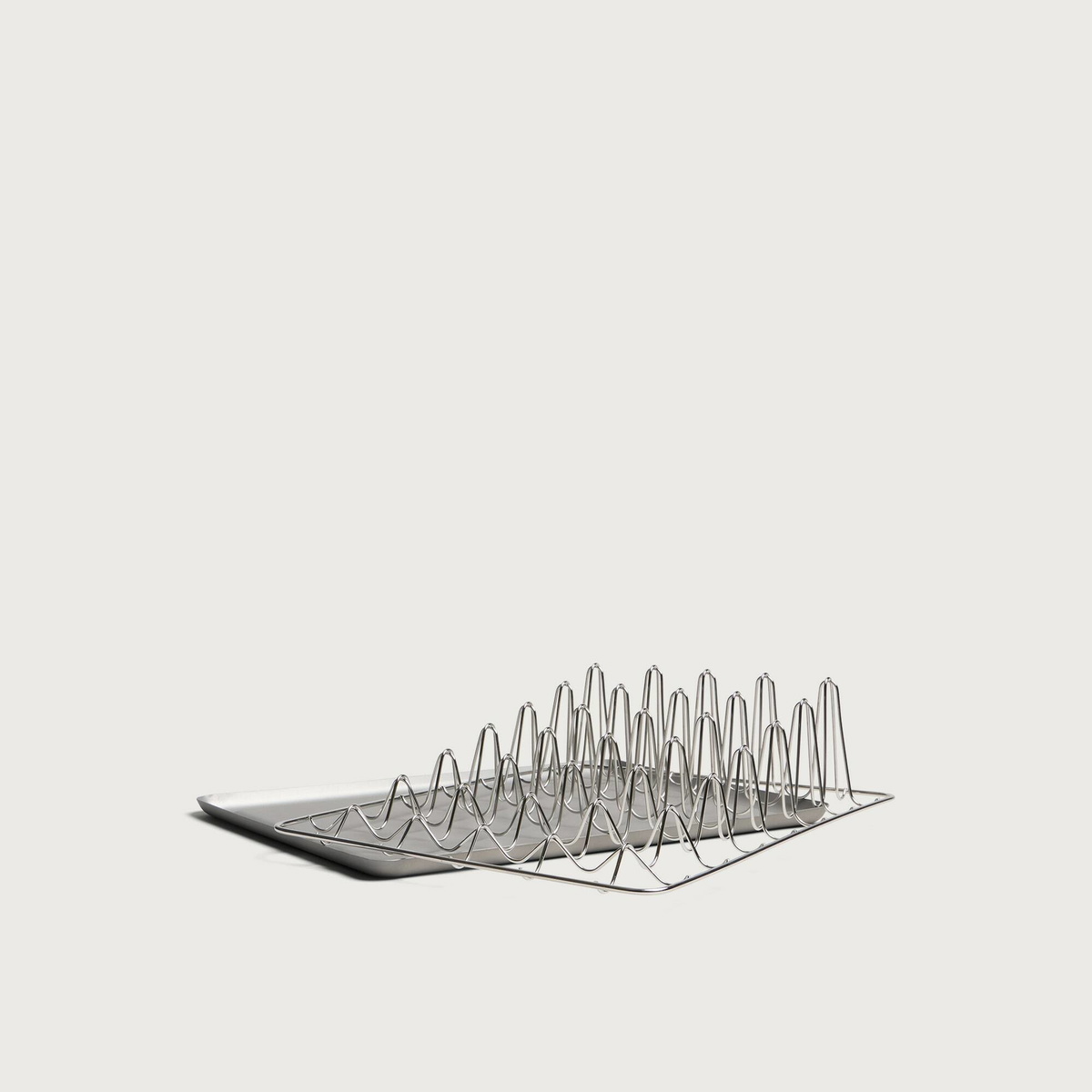HAY Shortwave Dish Rack in Stainless Steel