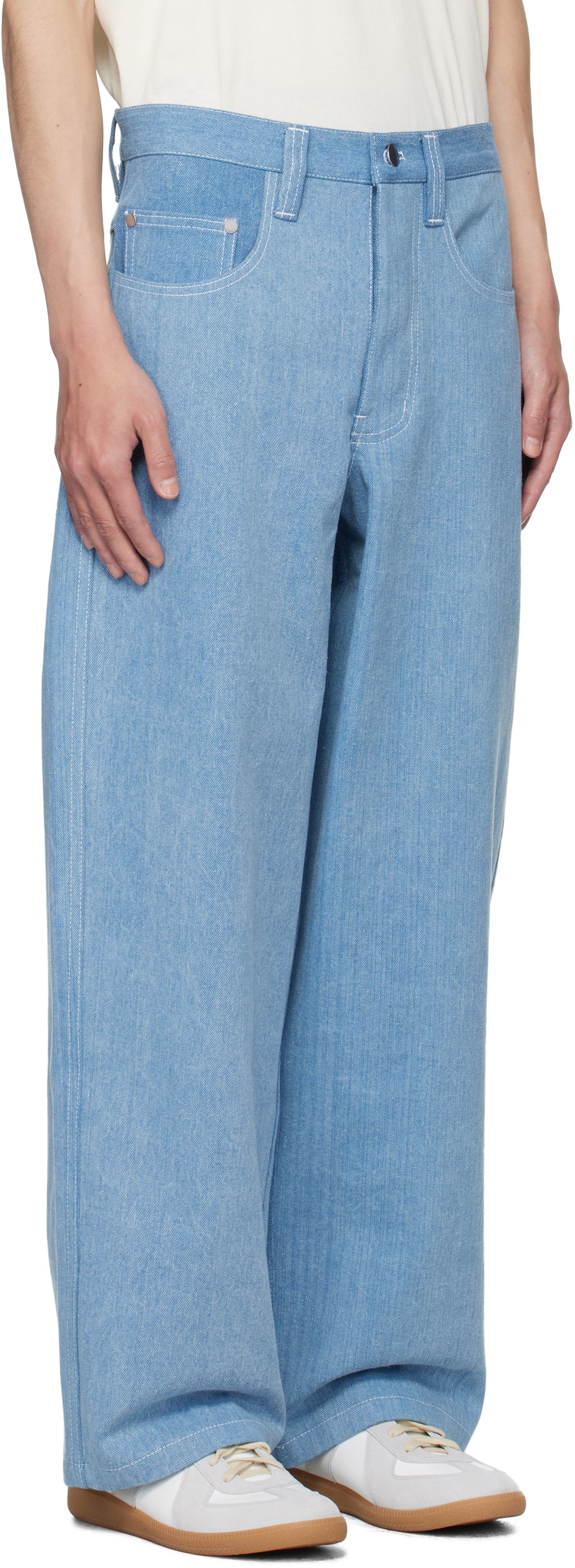 colbo Blue Big Pocket Jeans