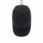 Versace Men's Tonal Logo Cap in Black/Palladium