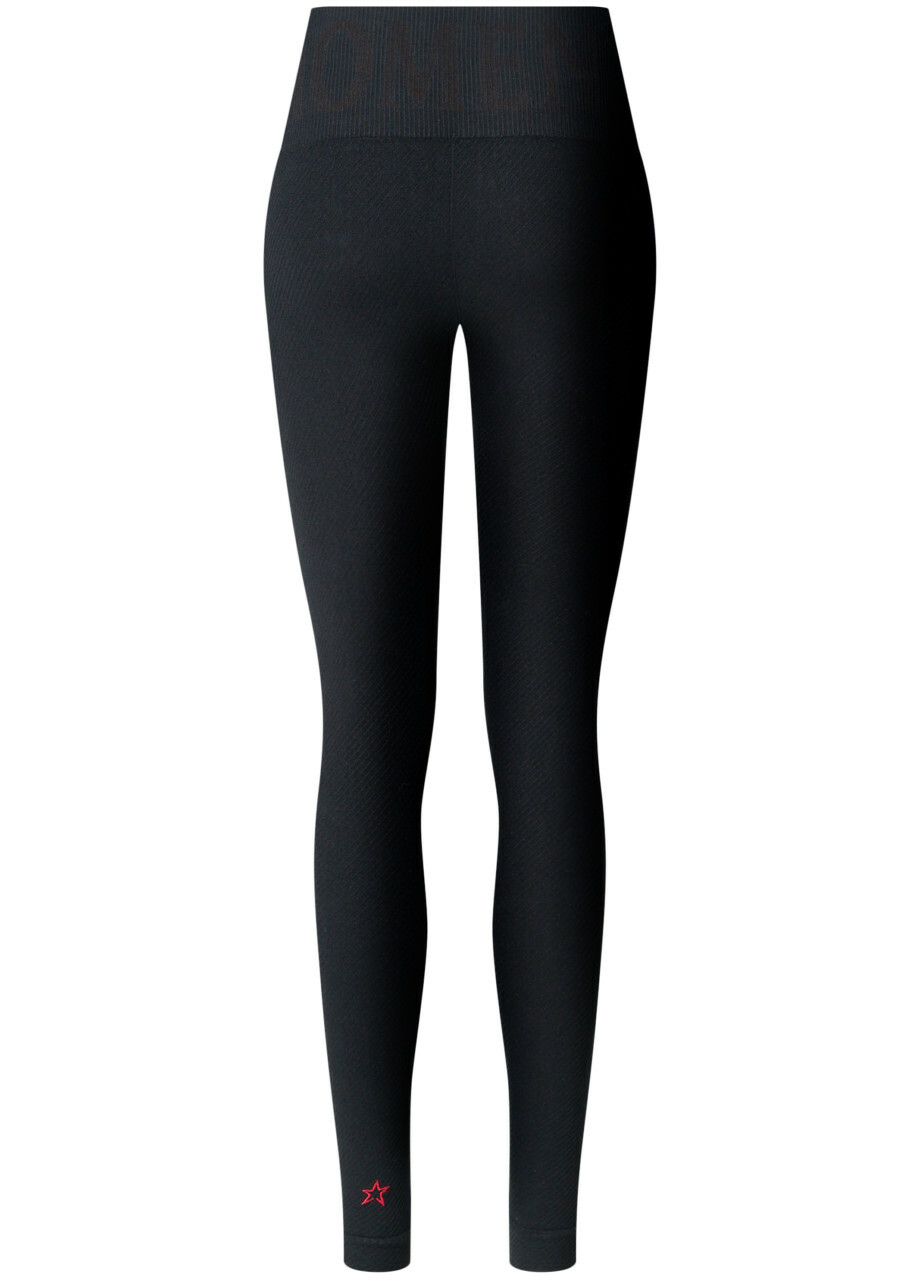 Perfect Moment Seamless Thermal Leggings Black