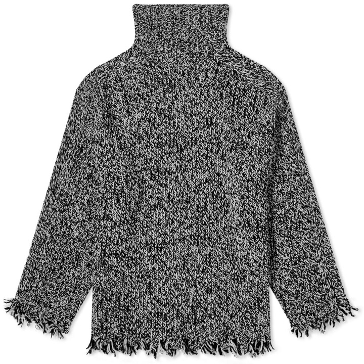 Photo: Holzweiler Women's Dory Oversized Knitted Sweater in Black Mix