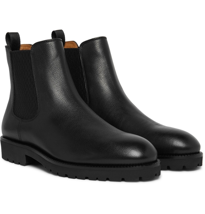 Photo: Hugo Boss - Eden Leather Chelsea Boots - Black
