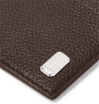 Dunhill - Belgrave Full-Grain Leather Cardholder - Brown