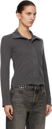 OUR LEGACY Gray Tornado Cardigan