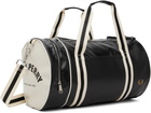 Fred Perry Black Classic Barrel Bag