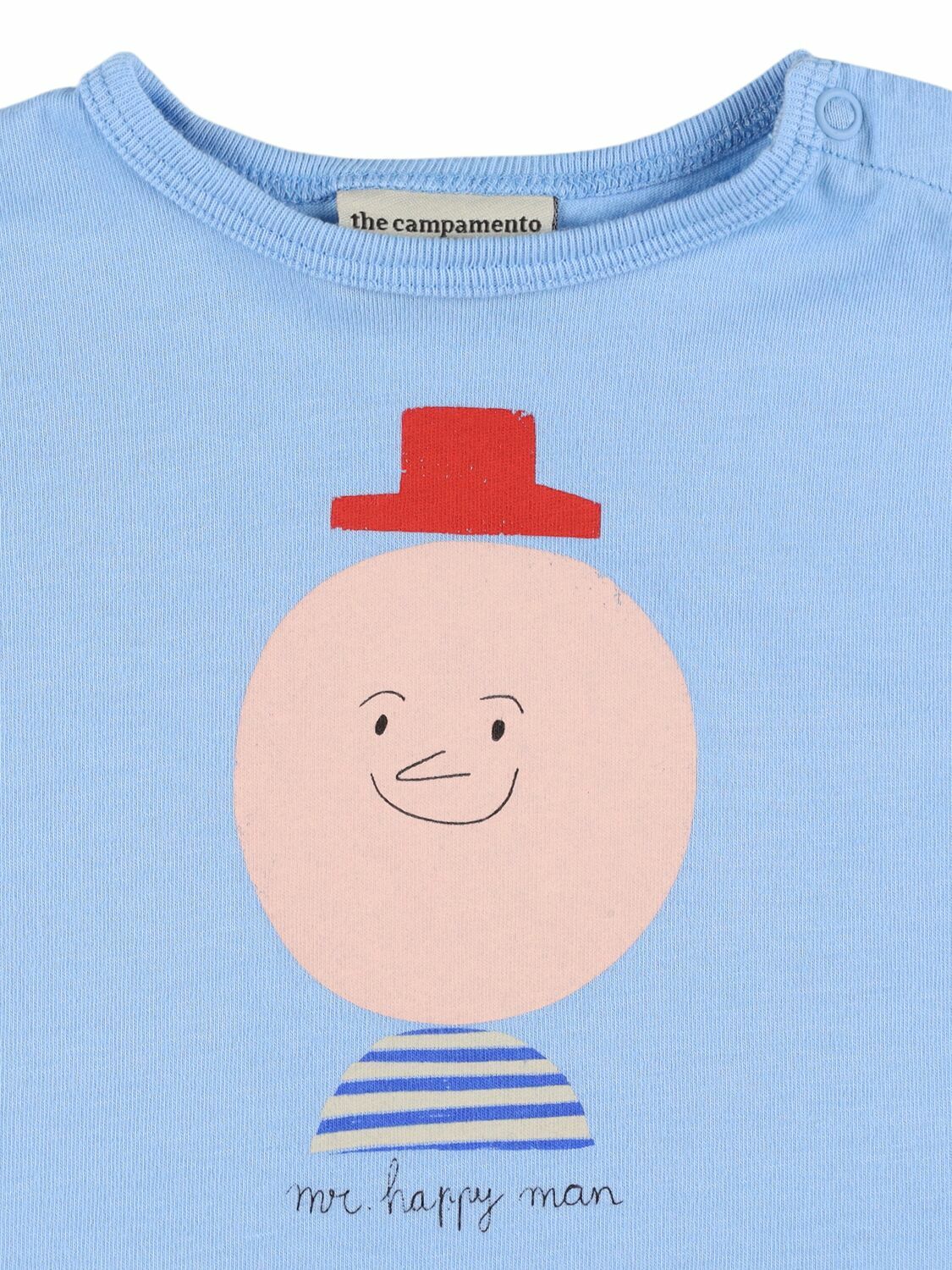 THE CAMPAMENTO Printed Cotton Jersey T-shirt
