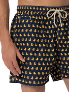 MC2 Saint Barth Man Lightweight Fabric Swim-shorts Lighting Micro Fantasy With Ducky Print