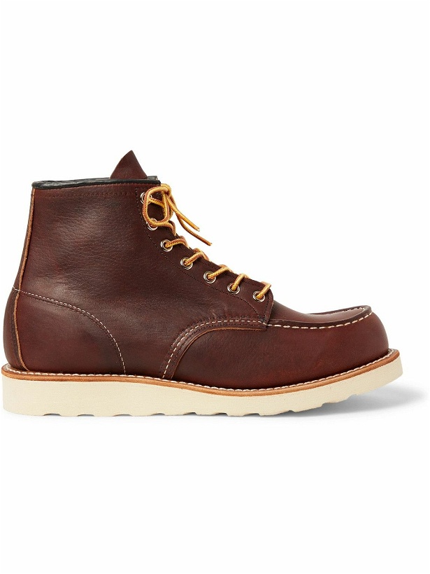 Photo: Red Wing Shoes - 8138 Moc Leather Boots - Brown