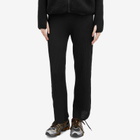 Snow Peak Women's High Gauge Light Knit Trousers in Black