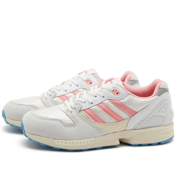 Photo: Adidas ZX 5020 W Sneakers in Cloud White/Cream White/Tactile Steel