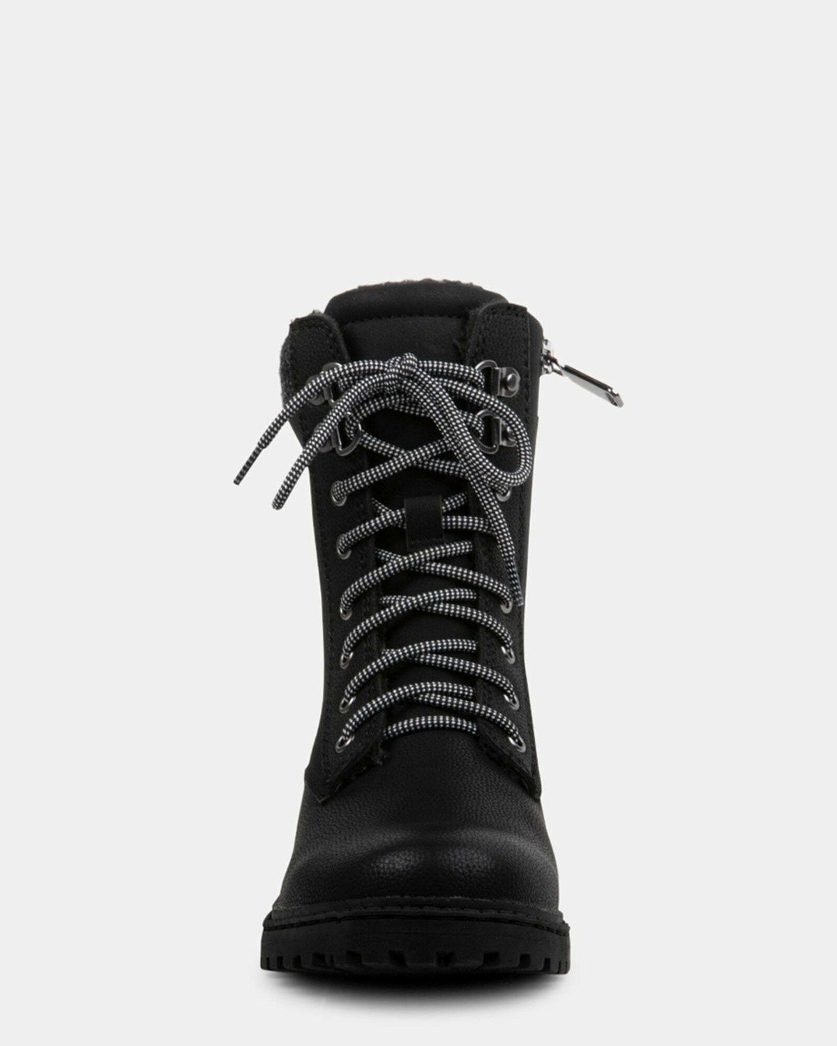 Steve Madden Princess Boots in Black Nubuck