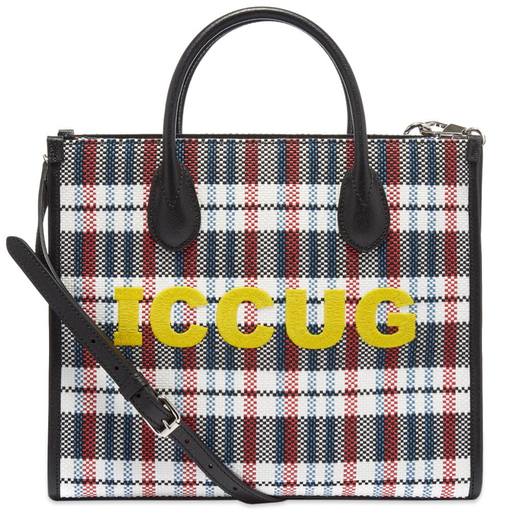Photo: Gucci  Iccug Check Tote Bag