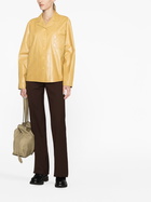 LOEWE - Anagram Leather Shirt