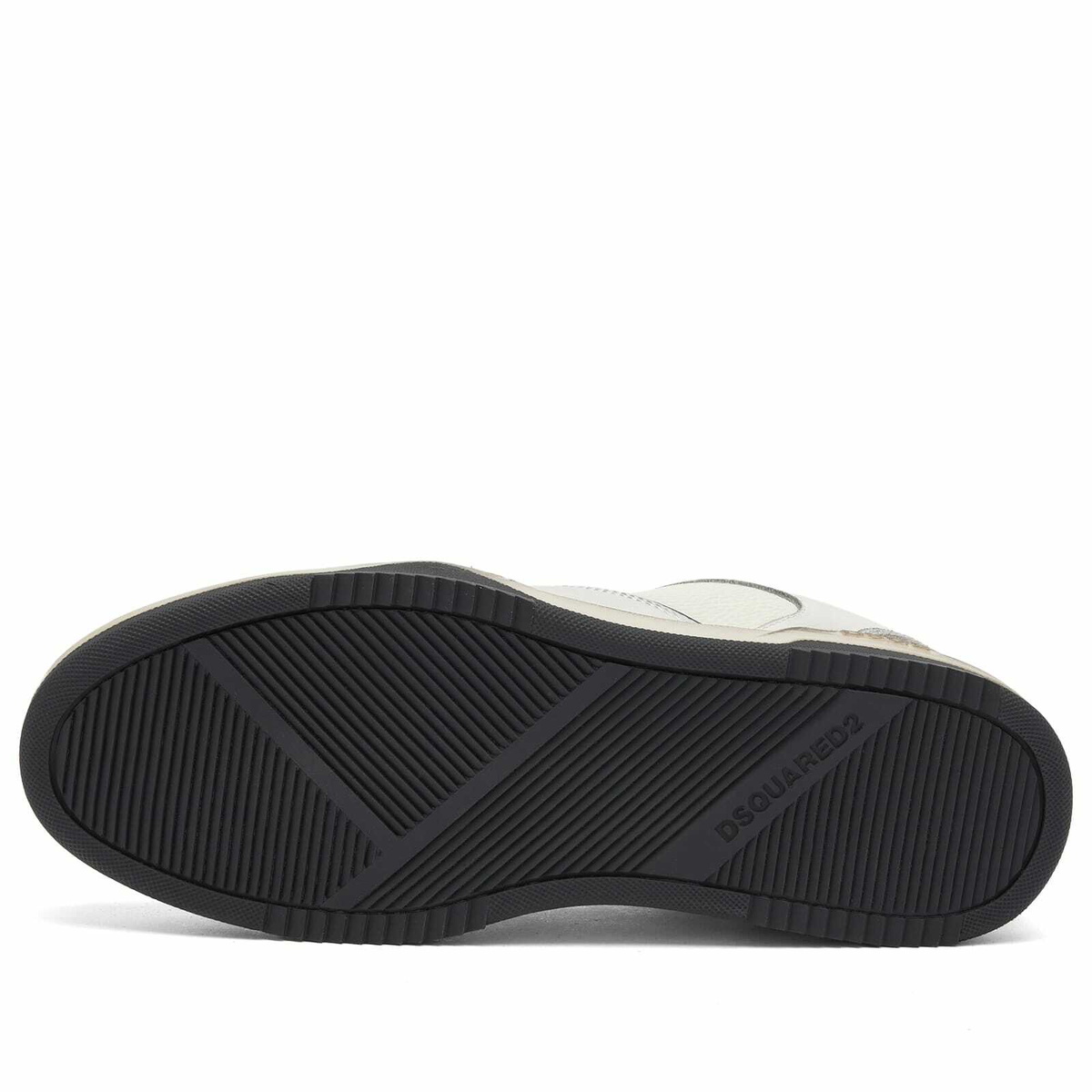 Dsquared2 Men's Spiker Sneakers in White/Blue/Red Dsquared2