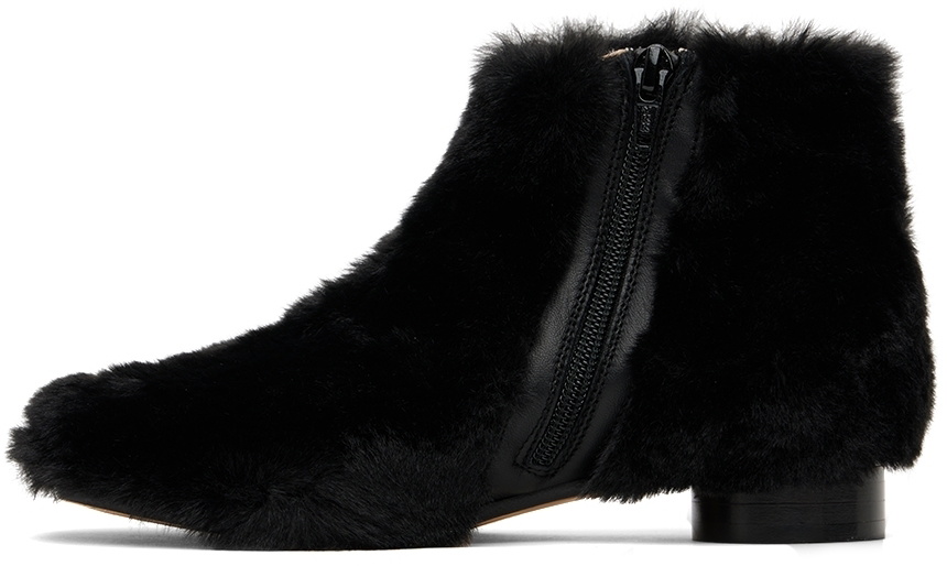 margiela fur boots