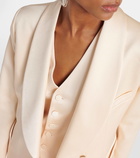 Blazé Milano Bridal Heart satin tuxedo jacket