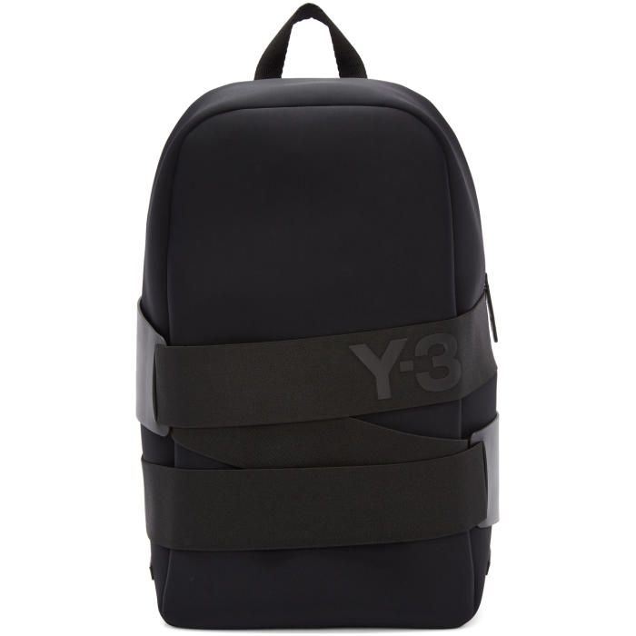 Photo: Y-3 Black Neoprene Qrush Backpack