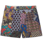 Beams Plus - Printed Seersucker Shorts - Multi